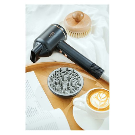 Adler Hair Dryer | AD 2270 SUPERSPEED | 1600 W | Number of temperature settings 3 | Ionic function | Diffuser nozzle | Black - 12